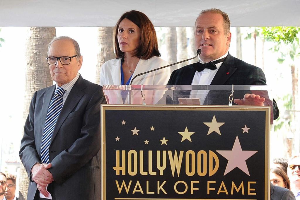 Ennio Morricone received Hollywood star on Walk of Fame